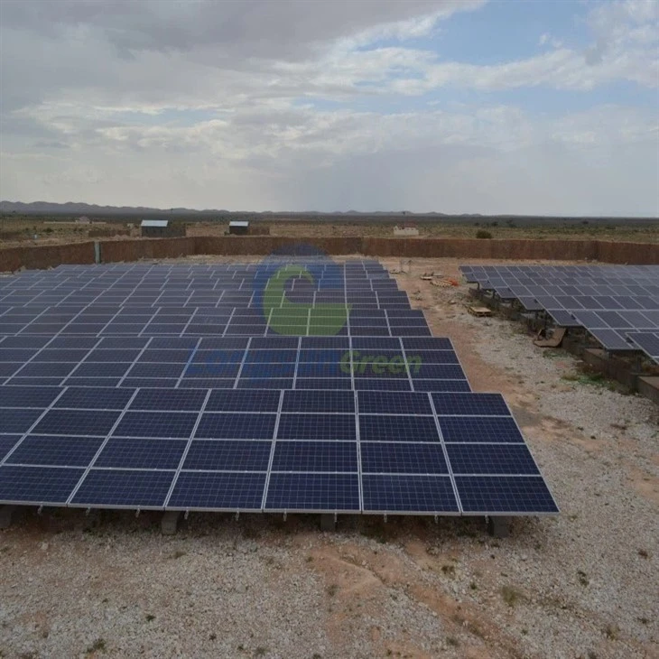ZAM Double Pile PV Solar Ground Mounted Structures high quality